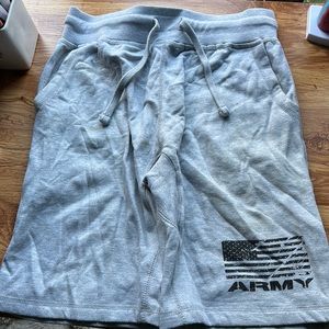 Army cotton gym shorts